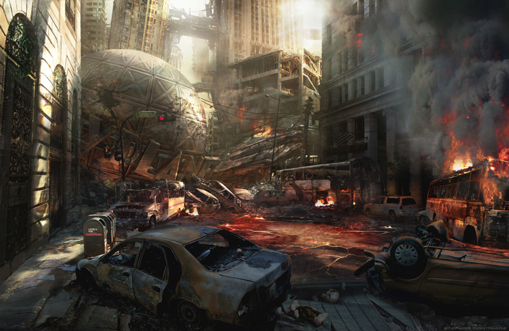 Daily Planet Art from Mortal Kombat vs. DC Universe