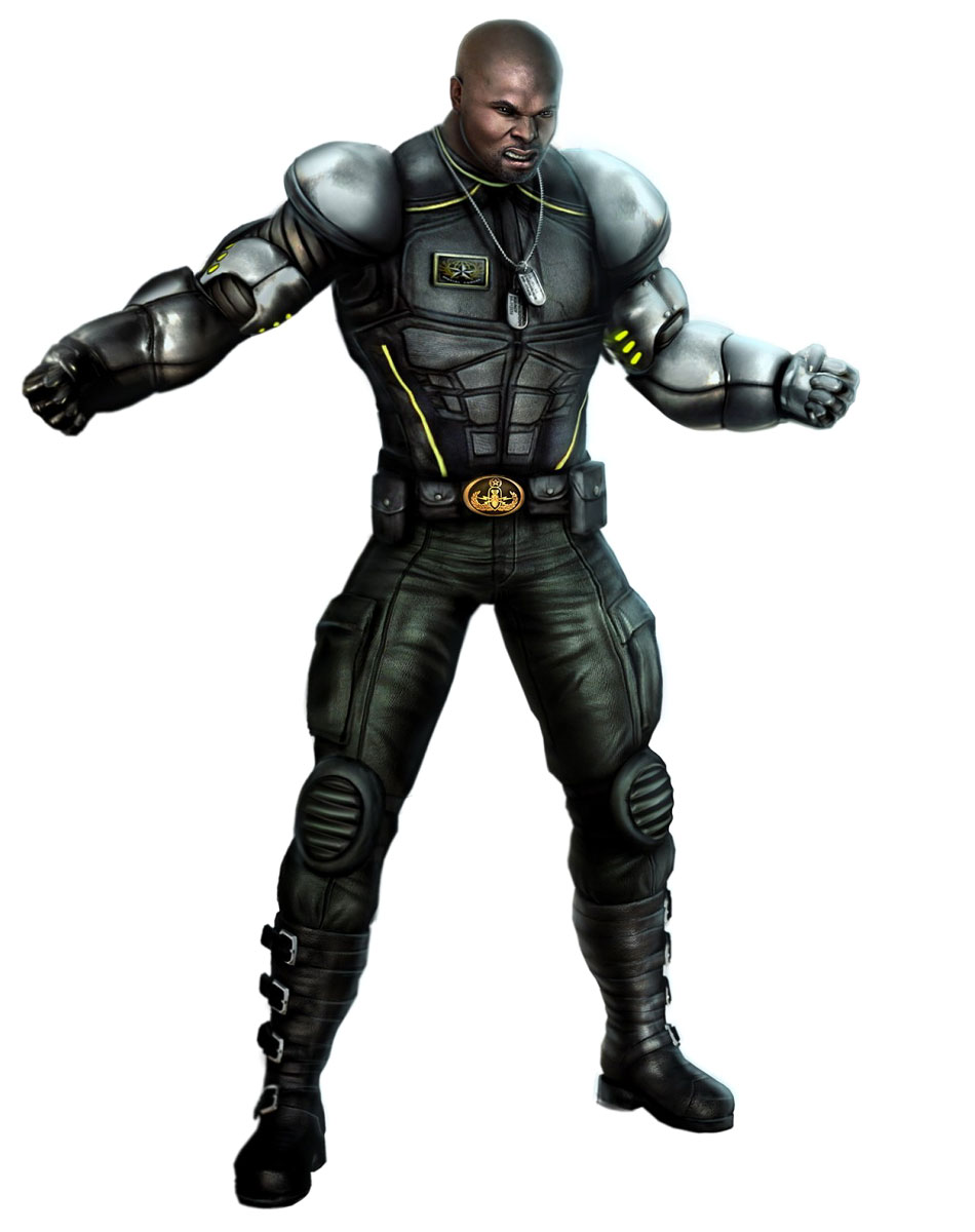 Jax Art from Mortal Kombat vs. DC Universe