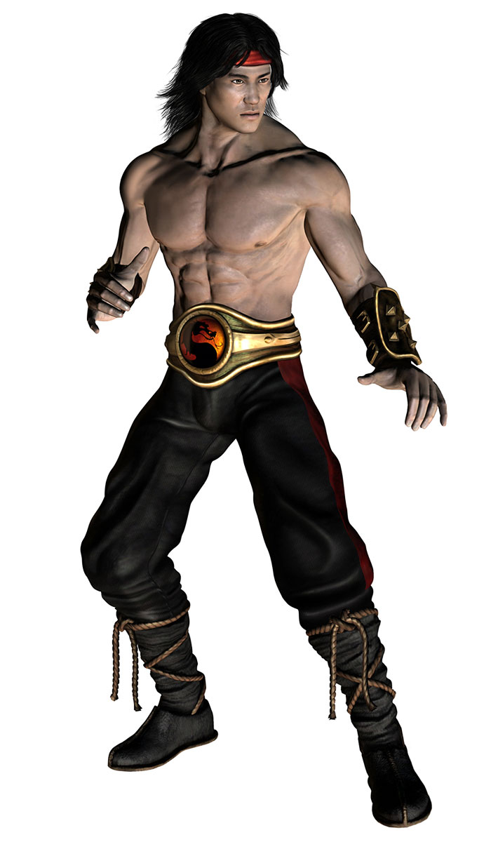 Liu Kang Art from Mortal Kombat vs. DC Universe