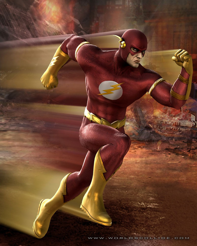 Flash Art from Mortal Kombat vs. DC Universe