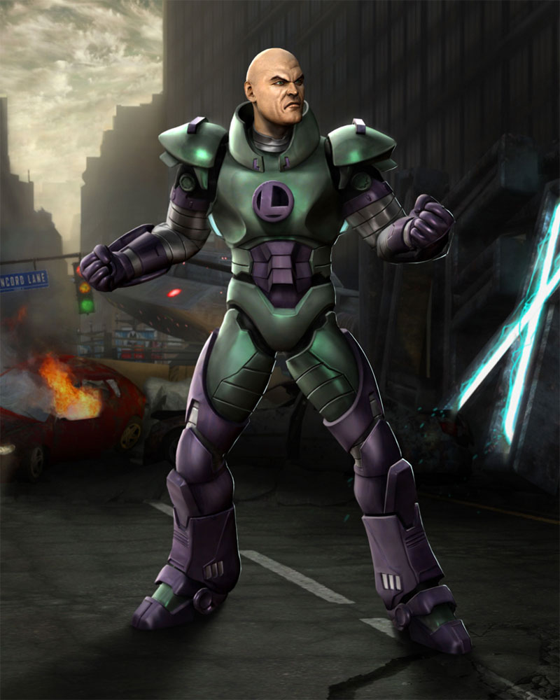 Lex Luthor Art from Mortal Kombat vs. DC Universe
