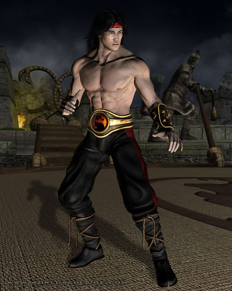 Liu Kang Art from Mortal Kombat vs. DC Universe