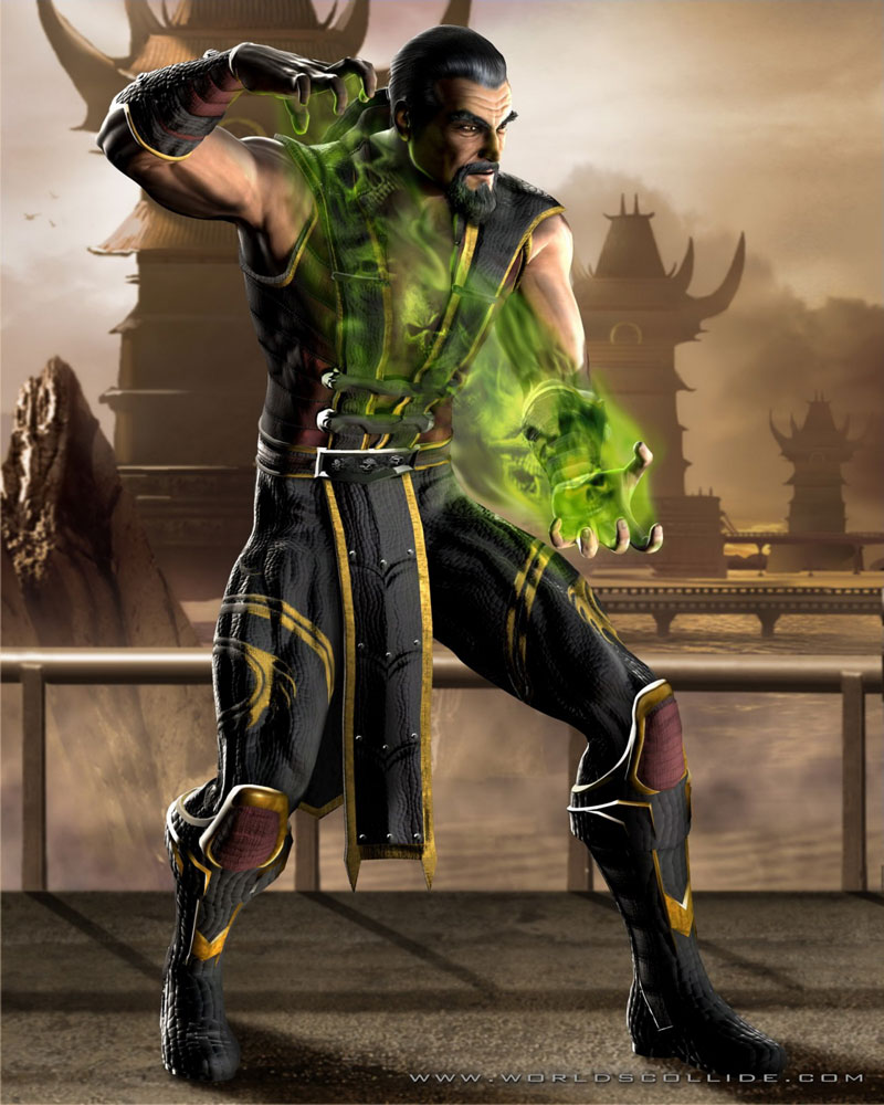 Shang Tsung Art from Mortal Kombat vs. DC Universe