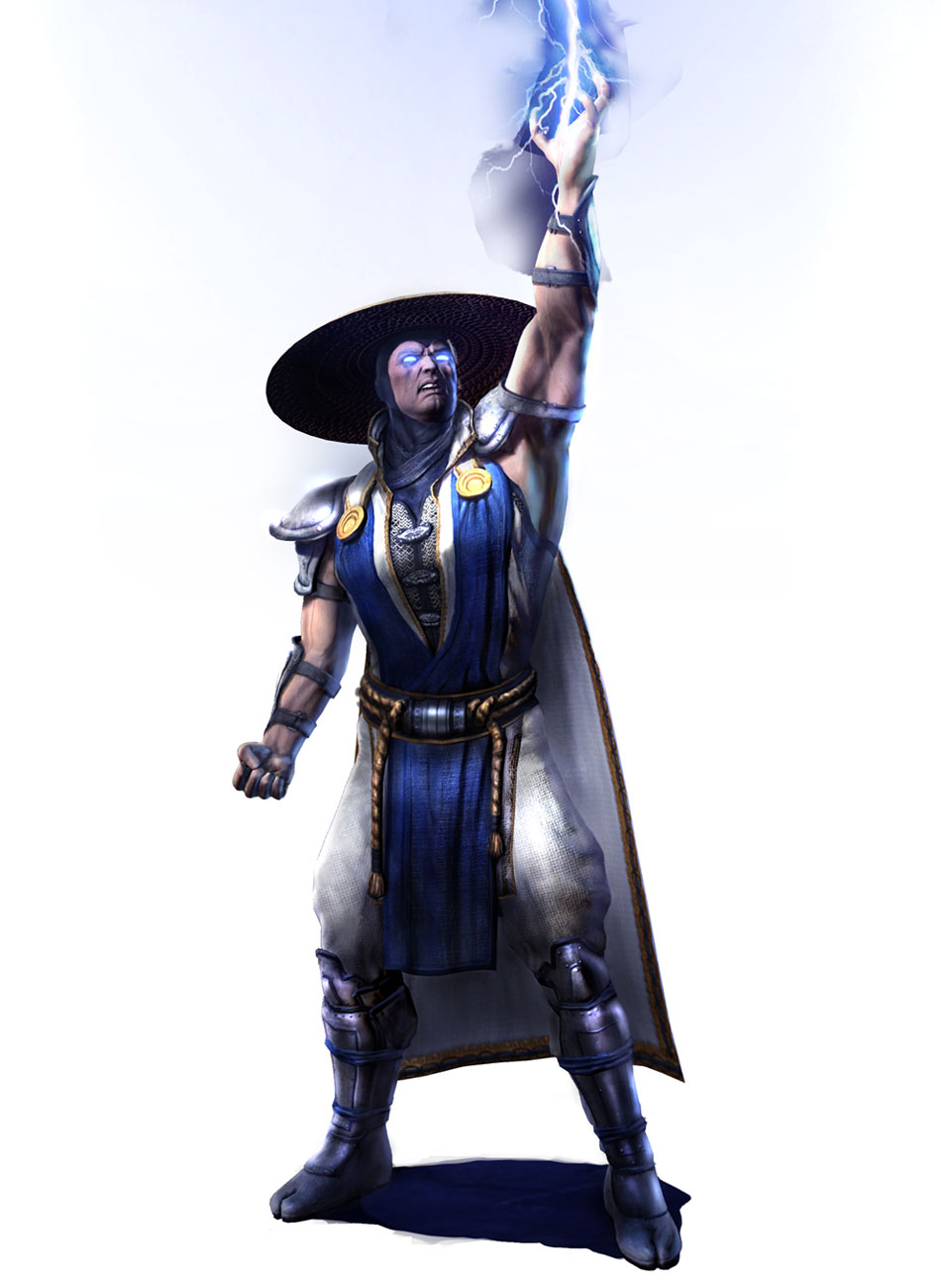 Raiden Art from Mortal Kombat vs. DC Universe