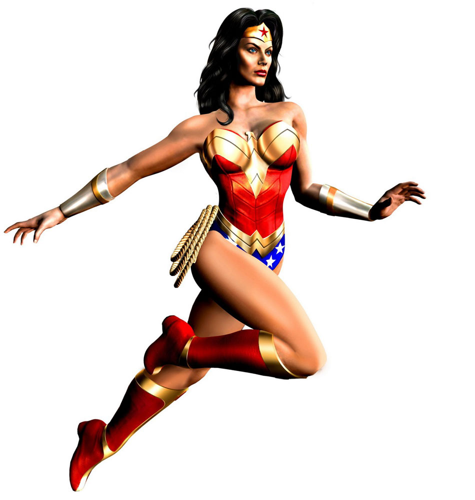 Wonder Woman Art from Mortal Kombat vs. DC Universe