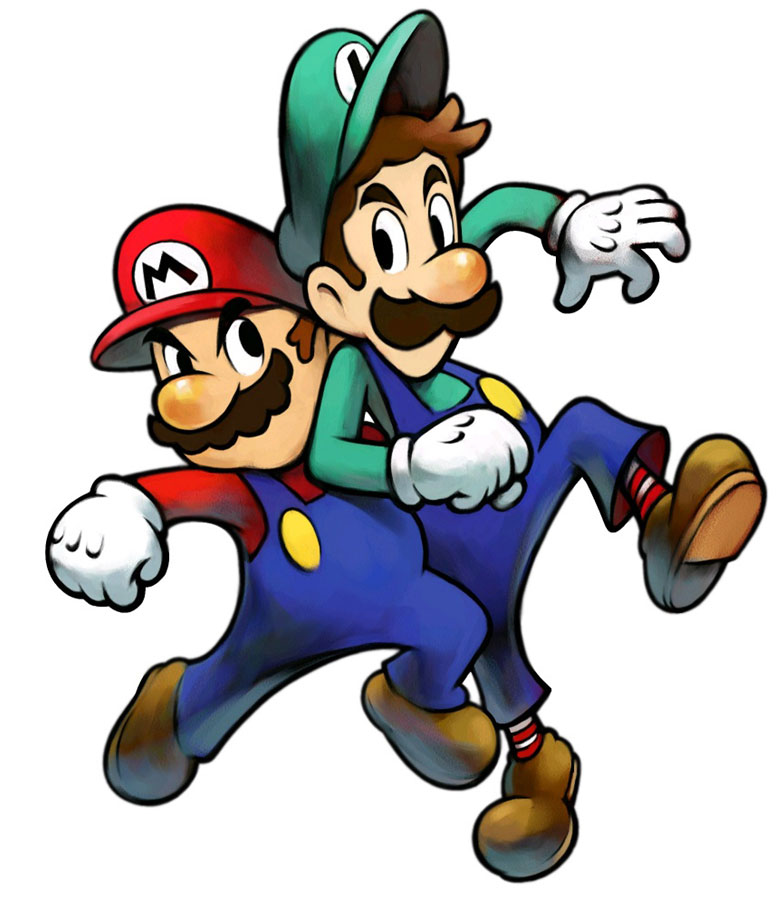 Mario & Luigi Art from Mario & Luigi: Superstar Saga