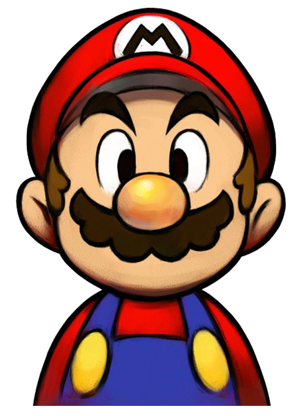Mario Art from Mario & Luigi: Superstar Saga