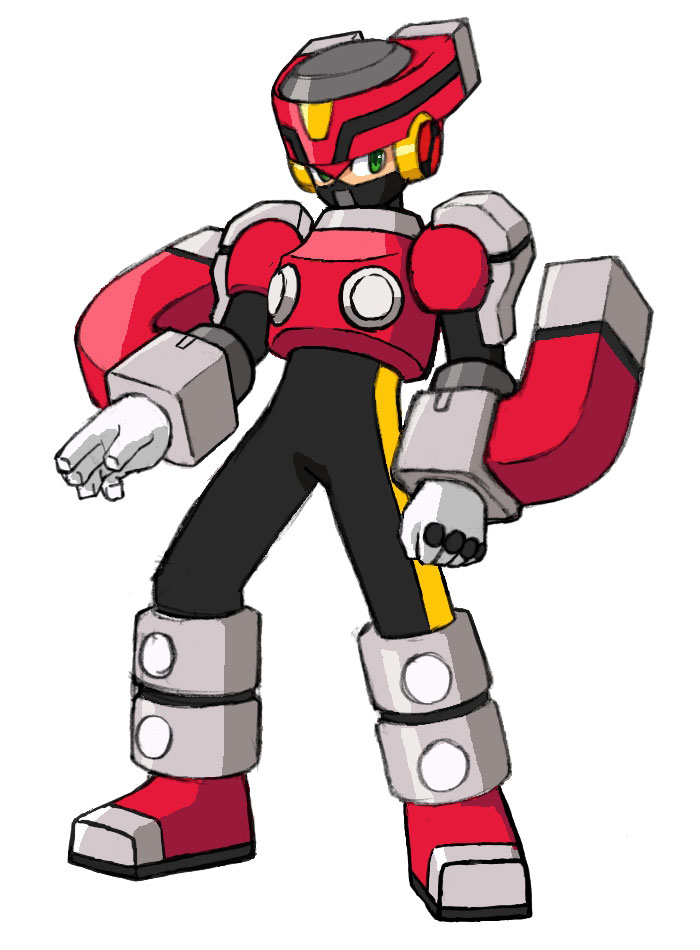 Magnet Soul Concept Art from Mega Man Battle Network 5