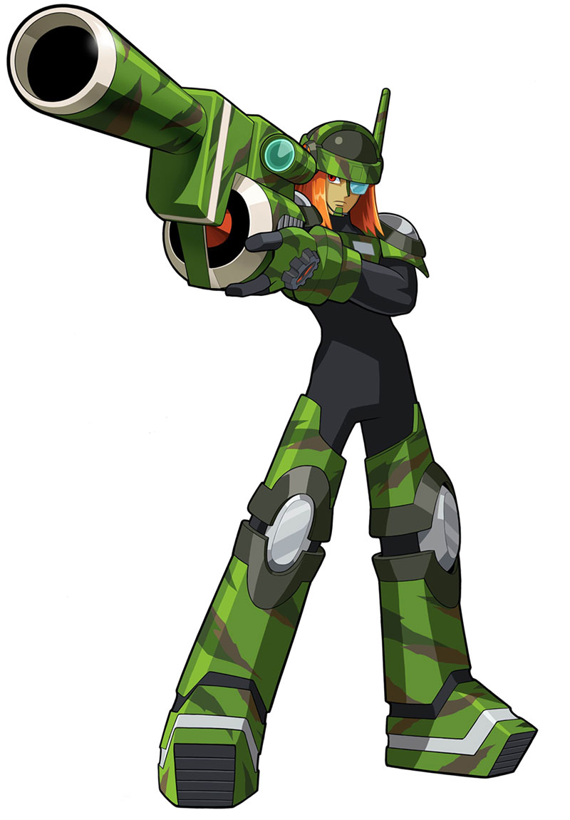 SearchMan.EXE Art from Mega Man Battle Network 5