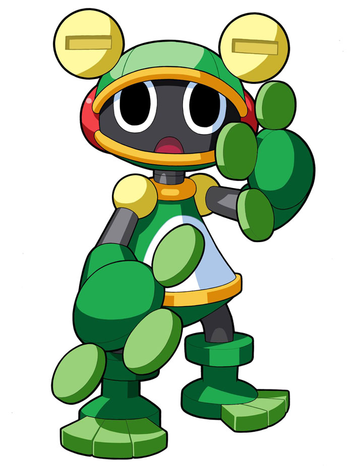 ToadMan.EXE Art from Mega Man Battle Network 5