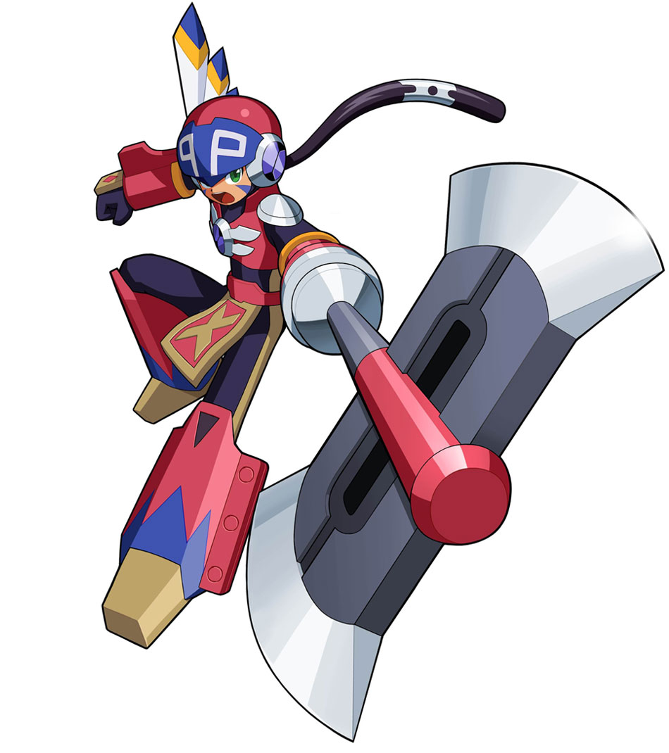 Chaos Tomahawk Soul Art from Mega Man Battle Network 5