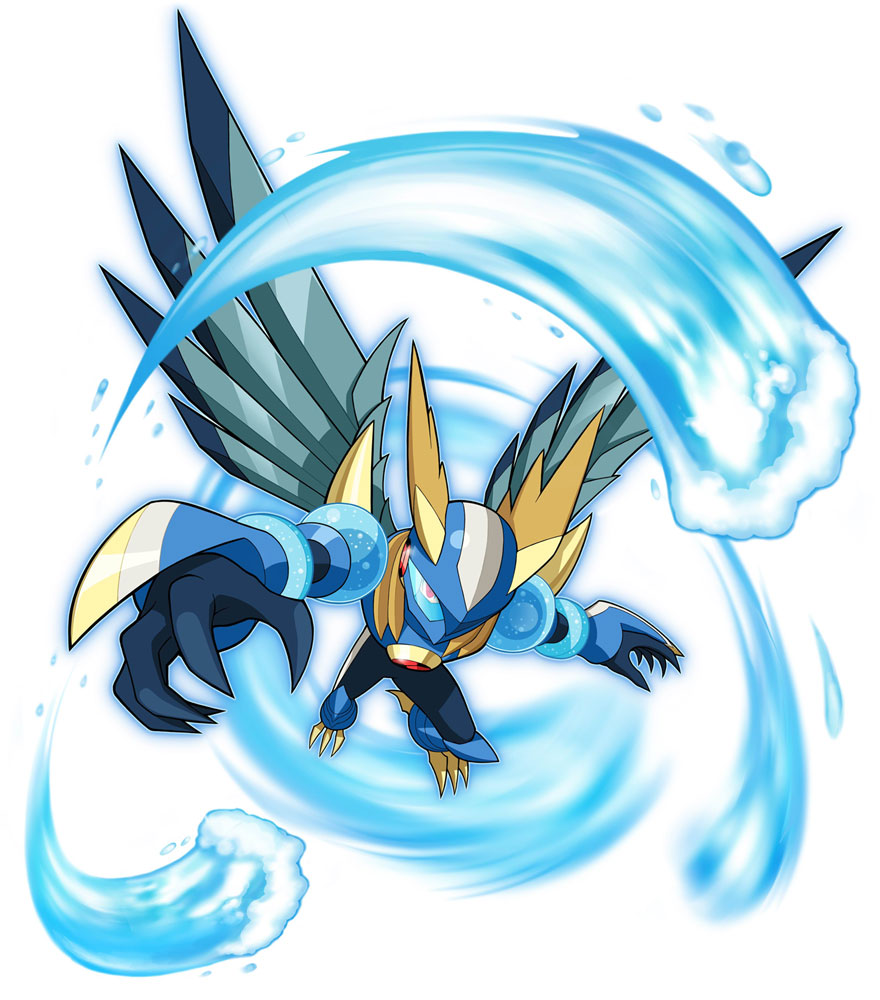 Aqua Beast Art from Mega Man Battle Network 6