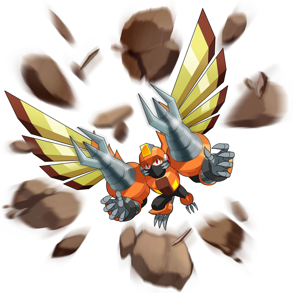 Ground Beast Art from Mega Man Battle Network 6