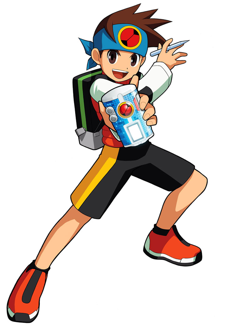 Lan Hikari Art from Mega Man Battle Network 6