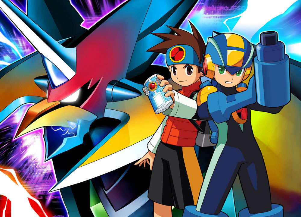 Falzar Main Art from Mega Man Battle Network 6