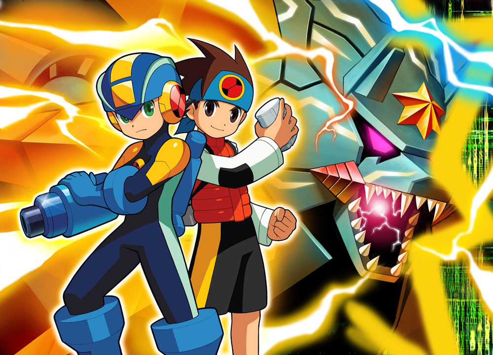 Gregar Main Art from Mega Man Battle Network 6
