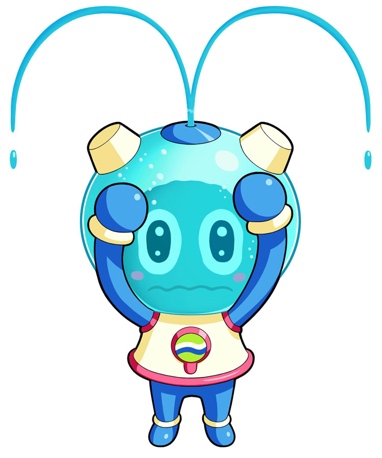 SpoutMan.EXE Art from Mega Man Battle Network 6