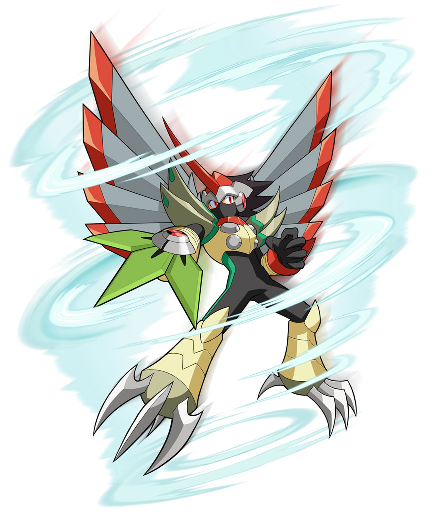 Tengu Beast Art from Mega Man Battle Network 6