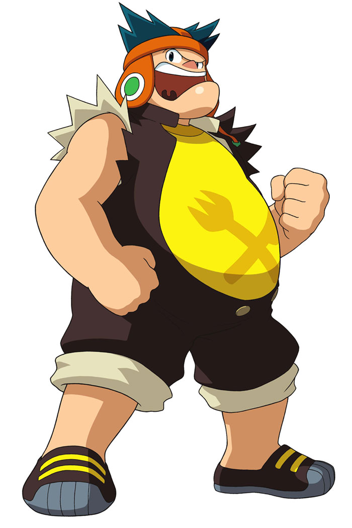 Bud Bison Art from Mega Man Star Force