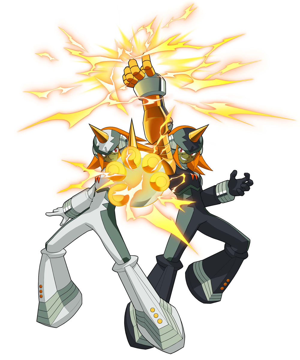 Gemini Spark Art from Mega Man Star Force