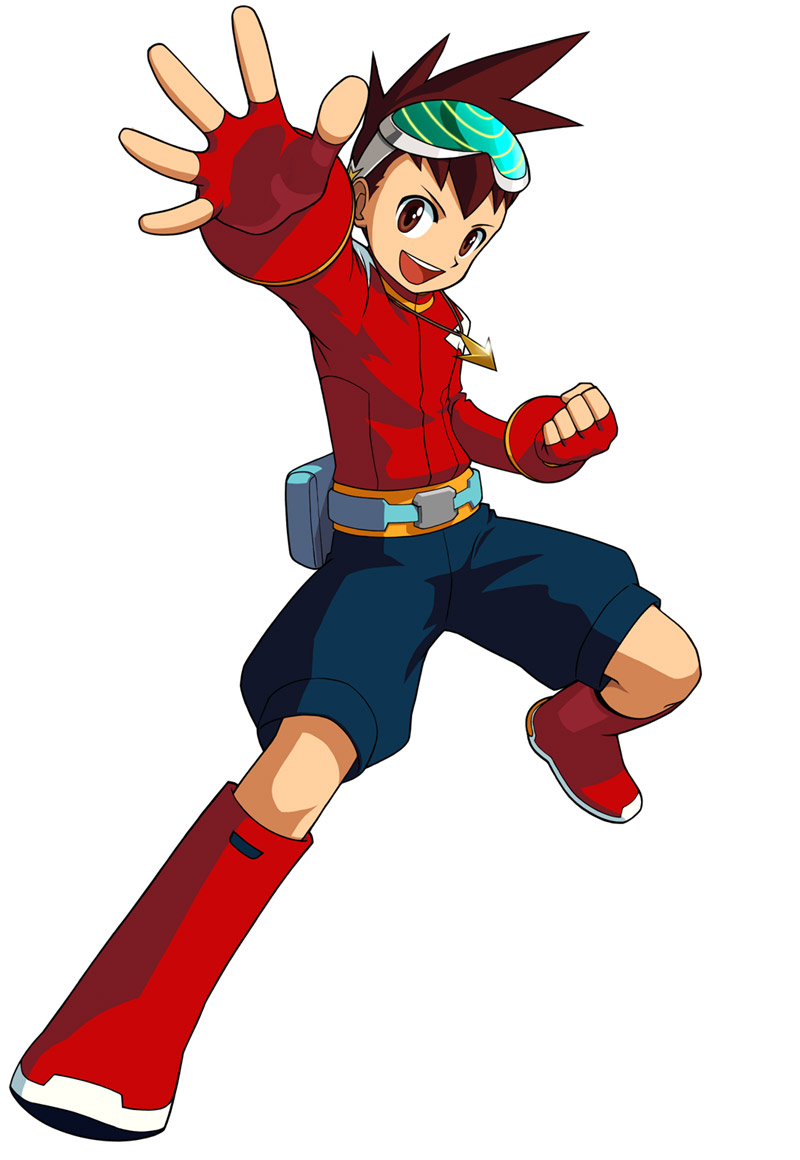 Geo Stelar Art from Mega Man Star Force