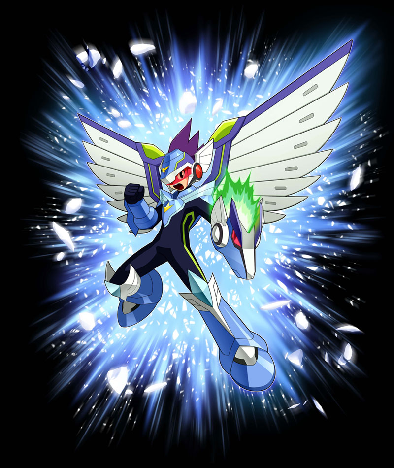 Ice Pegasus Art from Mega Man Star Force