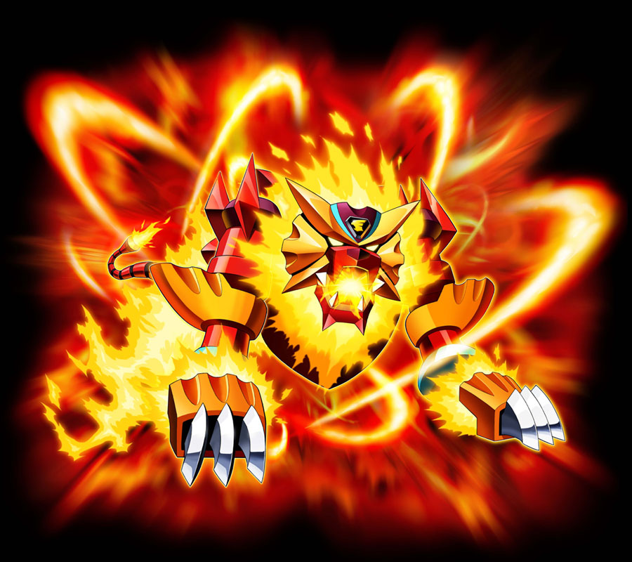Leo Kingdom Art from Mega Man Star Force