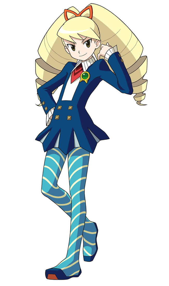 Luna Platz Art from Mega Man Star Force