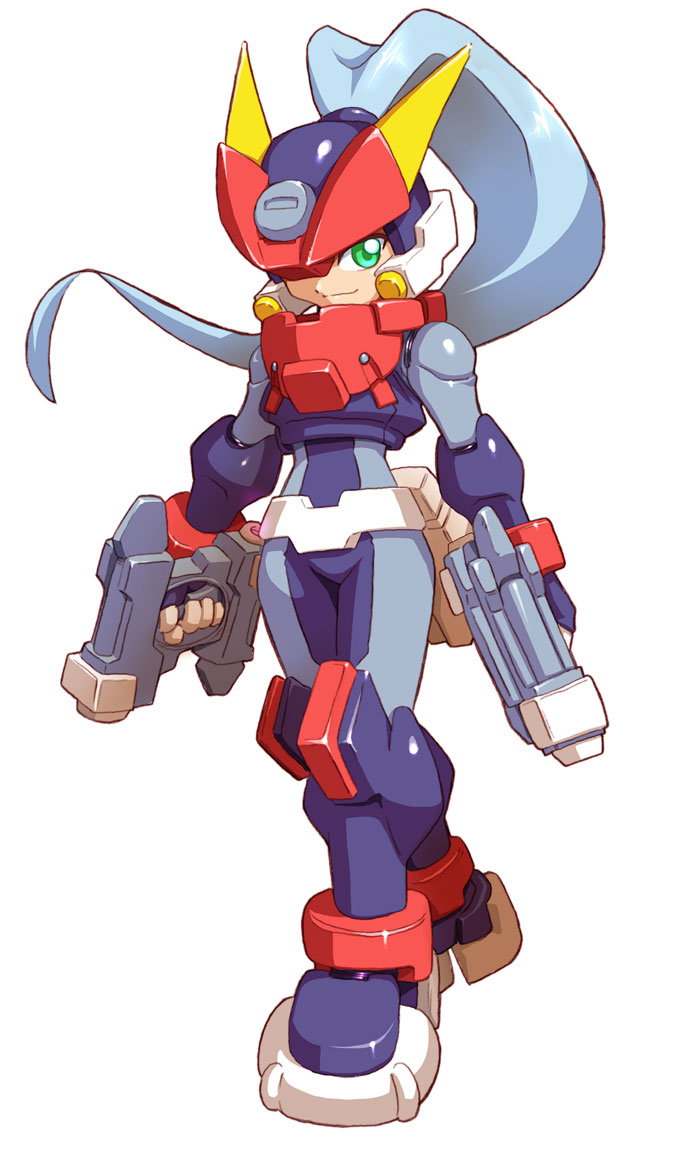 Ashe - Biometal Model A Art from Mega Man ZX Advent