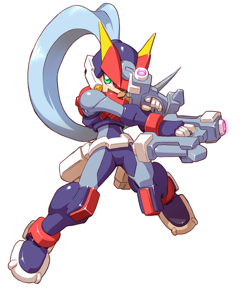 Ashe - Biometal Model A Art from Mega Man ZX Advent