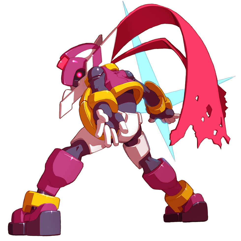 Siarnaq - Biometal Model P Art from Mega Man ZX Advent