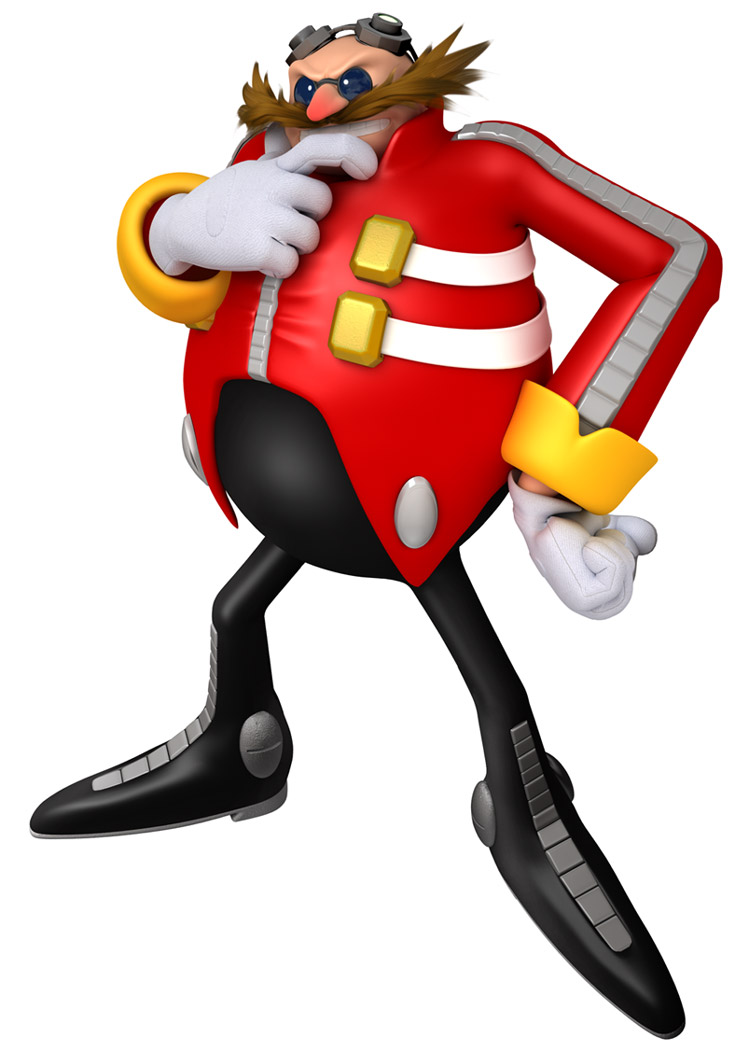 Eggman Art from Mario & Sonic at the Olympic Games