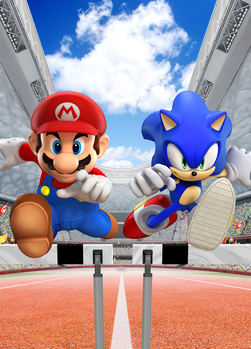 Promotional Art from Mario & Sonic at the Olympic Games