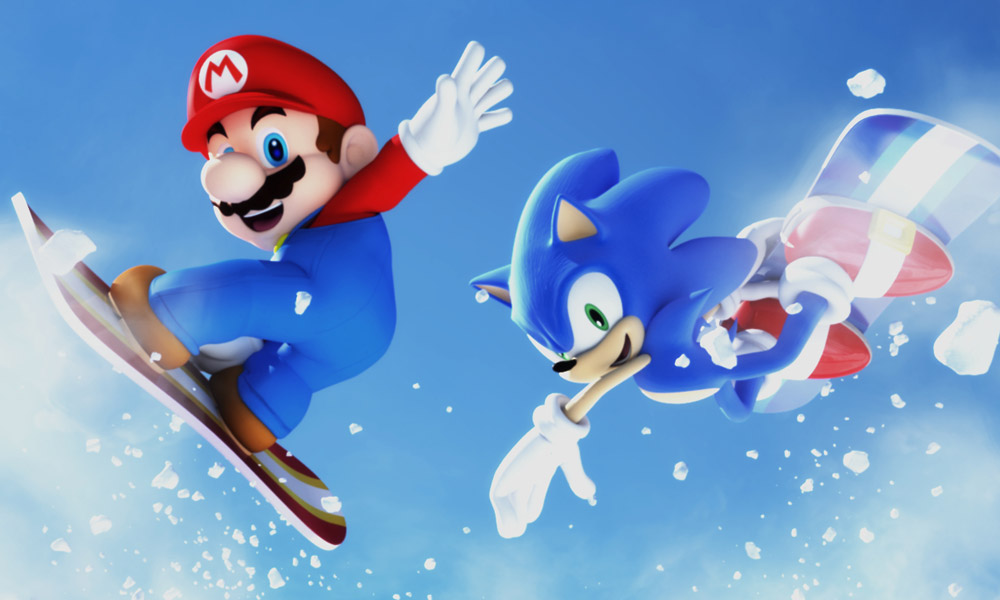 Mario & Sonic Art from Mario & Sonic at the Olympic Winter Games