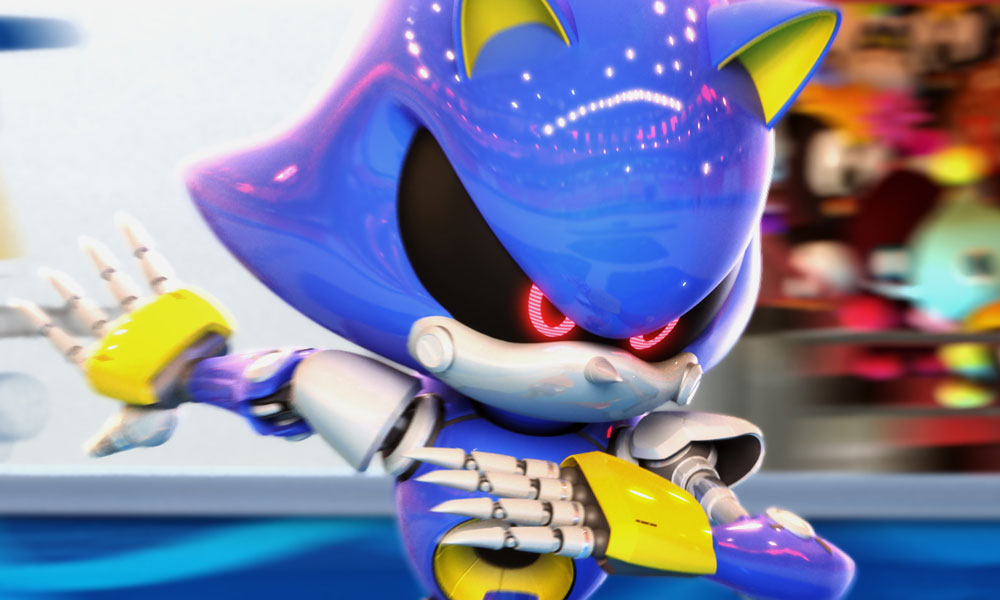 Metal Sonic Art from Mario & Sonic at the Olympic Winter Games