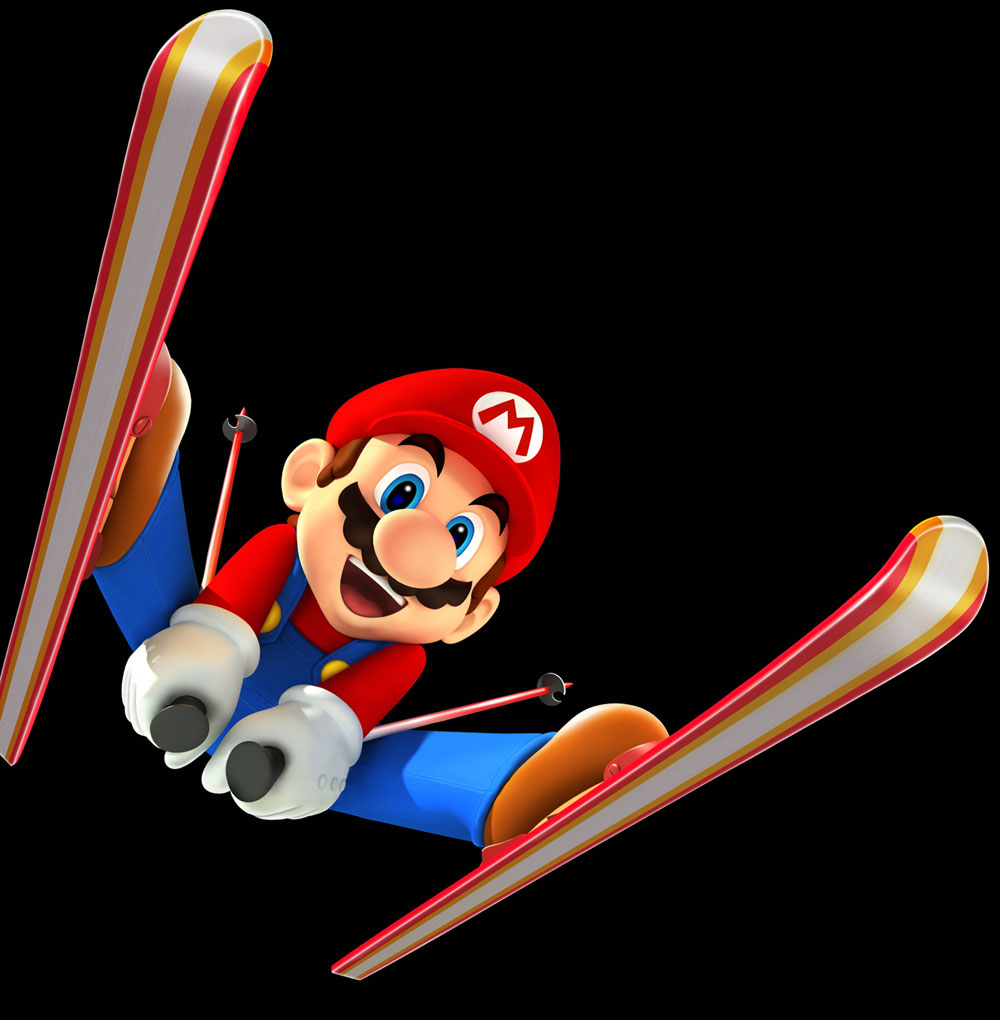 Mario Art from Mario & Sonic at the Olympic Winter Games