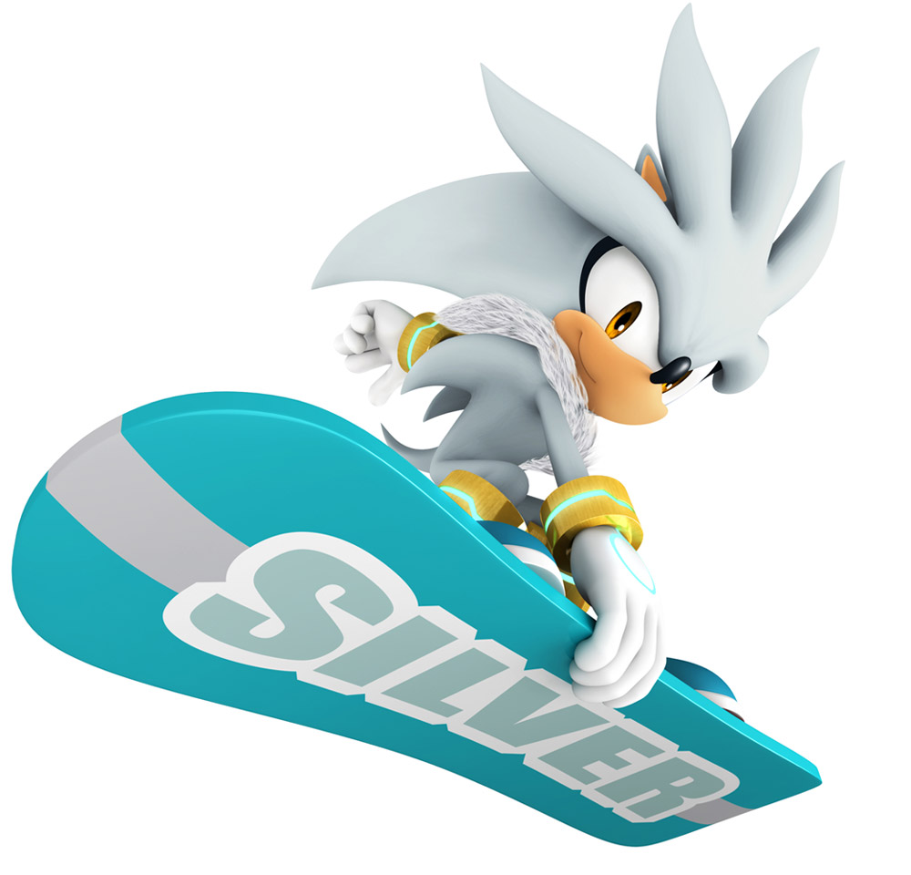 Silver Art from Mario & Sonic at the Olympic Winter Games