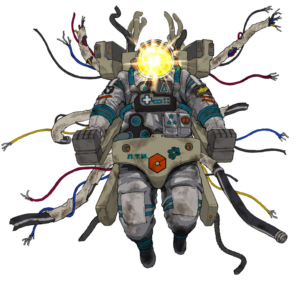 Captain Vladimir Taktarov Art from No More Heroes 2: Desperate Struggle