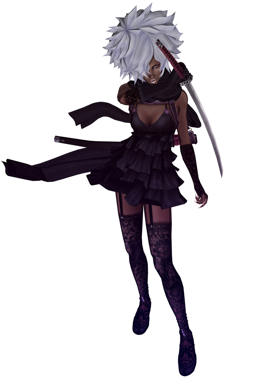 Shinobu - Render from No More Heroes 2: Desperate Struggle