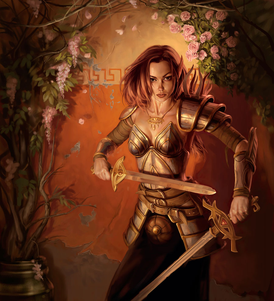 Aribeth Art from Neverwinter Nights