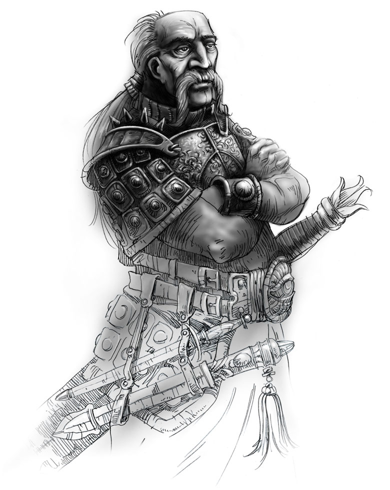 Nasher Concept Art from Neverwinter Nights