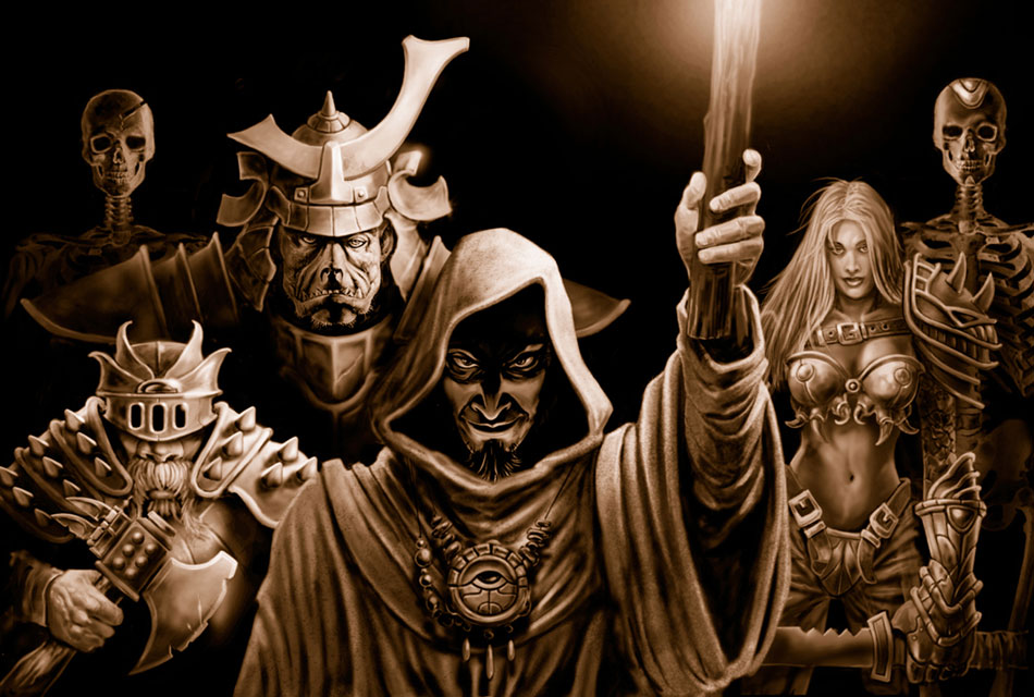 Promotional Art from Neverwinter Nights