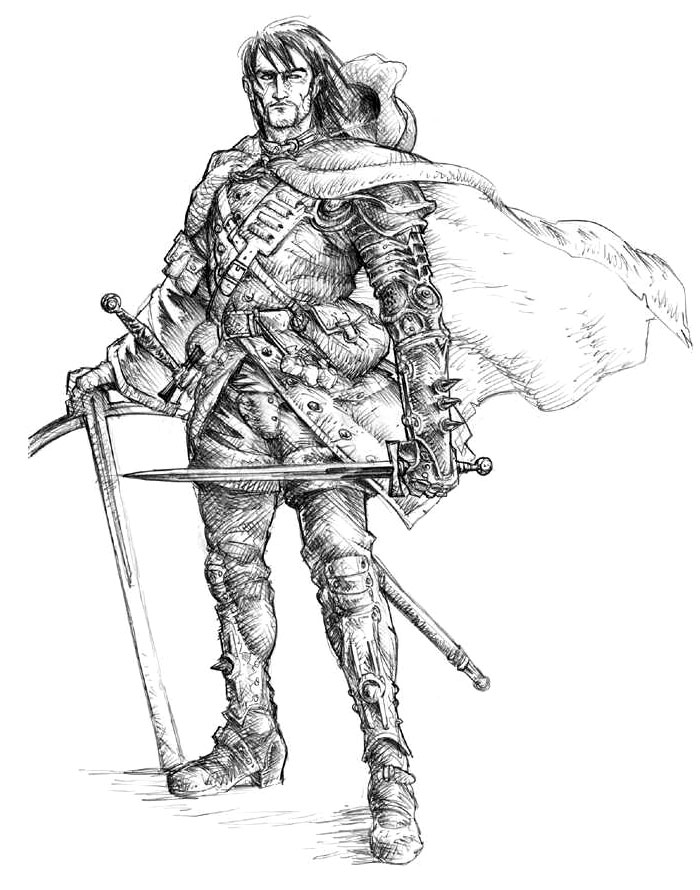 Ranger Male Art from Neverwinter Nights
