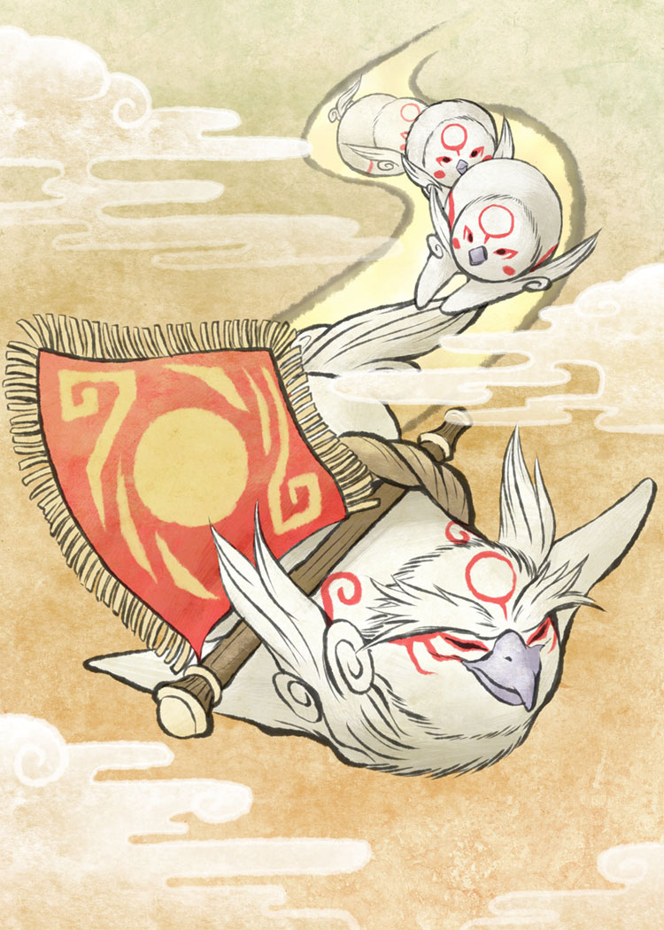 Michigami Art from Okamiden