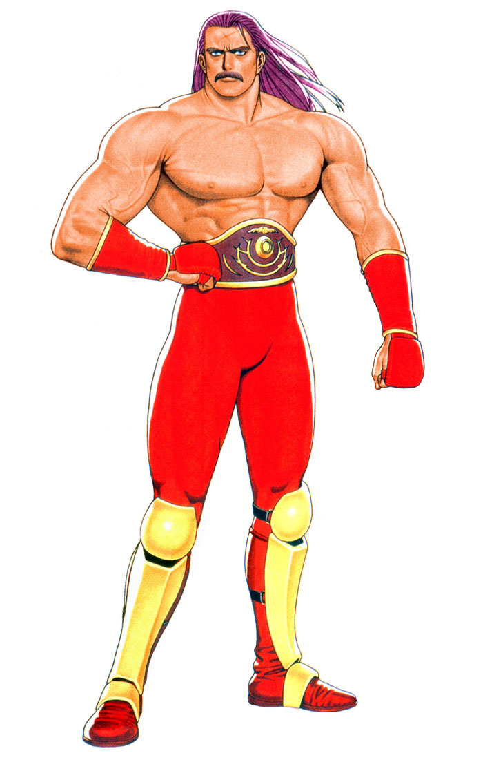 Wolfgang Krauser Art from Real Bout Fatal Fury Special
