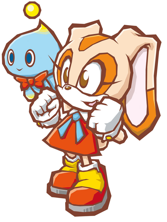 Cream the Rabbit Art from Sonic Battle