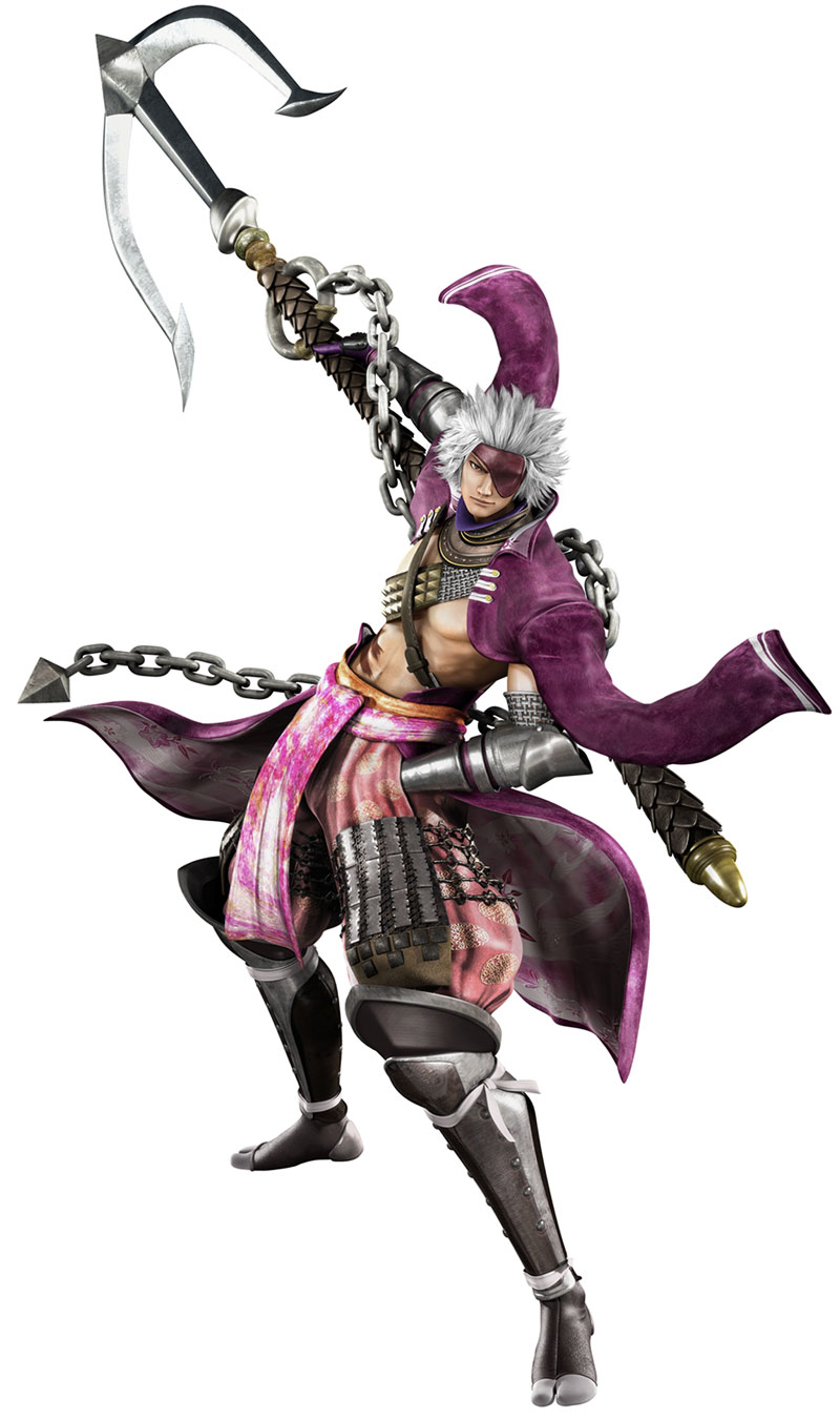 Chosokabe Motochika Art from Sengoku Basara: Samurai Heroes