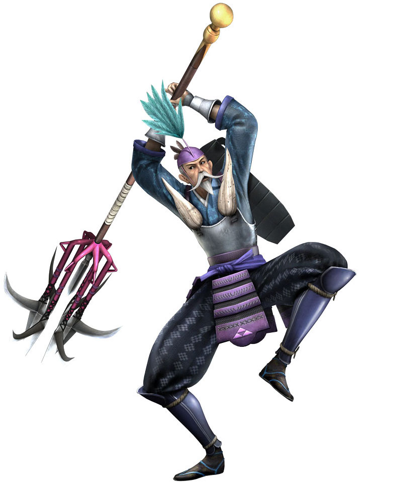 Hojo Ujimasa Art from Sengoku Basara: Samurai Heroes
