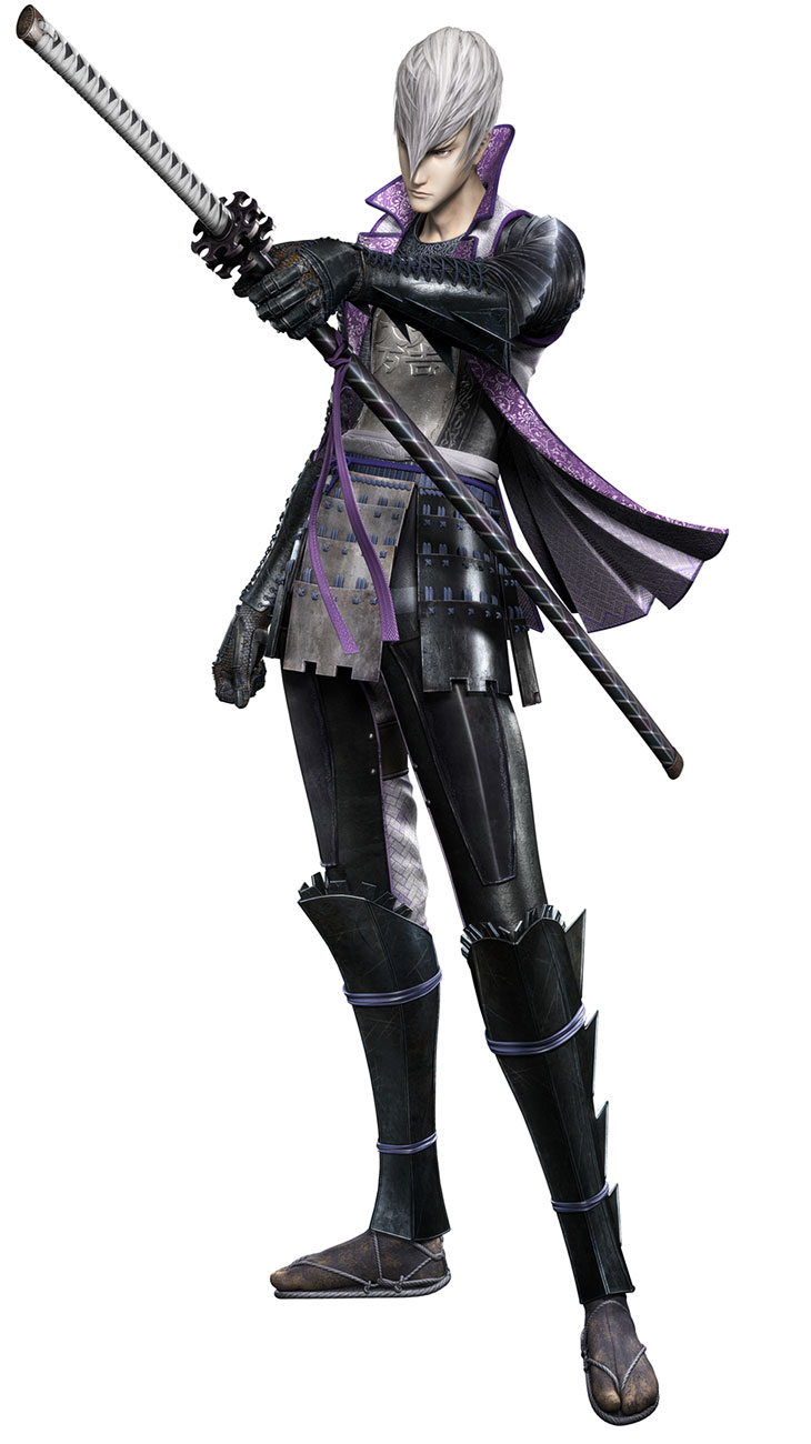 Ishida Mitsunari Art from Sengoku Basara: Samurai Heroes