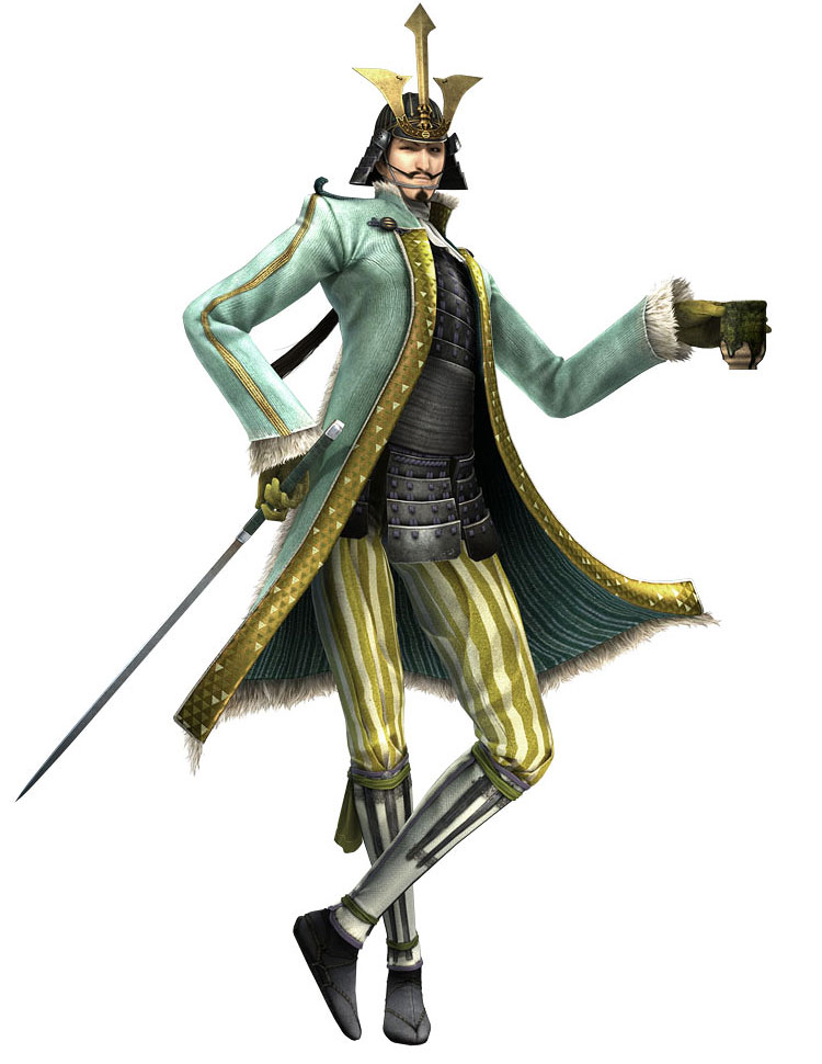 Mogami Yoshiaki Art from Sengoku Basara: Samurai Heroes